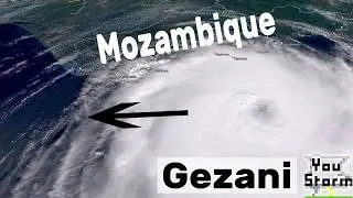 Tropical Cyclone Gezani perilously close to Mozambique