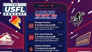 USFL Reveals 2022 Season Schedule | USFL Podcast Clip