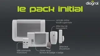 Installer un système d'alarme Diagral avec centrale DIAG90AGFK