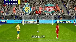 RONALD VS SALHA | AL NASSR VS LIVERPOOL PENALTY SHOOTOUT | eFOOTBALL