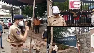 Police Ne Lockdown Ki Khilafarzi Karne Walo Ko Kiya Khaid | HYD NOW | 23-05-2021