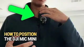 Как правильно расположить микрофон DJI Mic Mini: простое руководство!