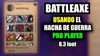 🔥 Battleaxe 🔥 Hacha De Guerra Pro Player  PVP ⚡ Albion Online En Español ❌ ZyfraRaider 😈