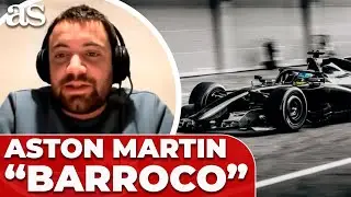 Así es el ASTON MARTIN de FERNANDO ALONSO en los TEST de PRETEMPORADA: el DISEÑO de ADRIAN NEWEY...