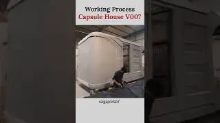 Step into the future with Capsule House 007 #portableliving  #CapsuleHouse007  #modernretreat