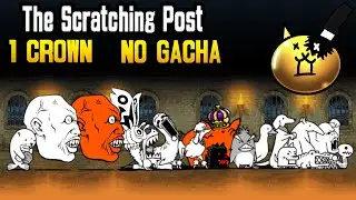 The Battle Cats: The Scratching Post SoL 14, 1 CROWN, NO GACHA