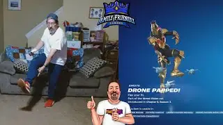FFG Dance Fortnite Emotes Drone Papped
