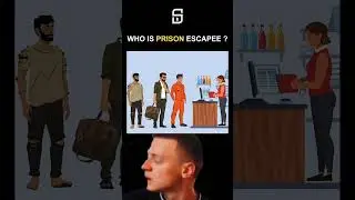 Puzzle #238 Who is prison escapee? #shorts #puzzle #riddle #riddles #sphinx #riddlechallenge