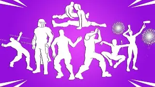 Top 50 Legendary Fortnite Dances & Emotes! (Neo's Bullet Time, Shake & Slash, Boba Fett Computer)