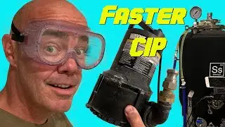EASY CIP! / 3 Step Method To Quickly Clean and Sanitize Your Unitank or Conical
