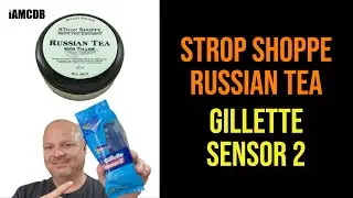 Gillette Sensor 2 | Strop Shoppe Russian Tea | PAA Atomic Rocket | Noble Otter Firefighter