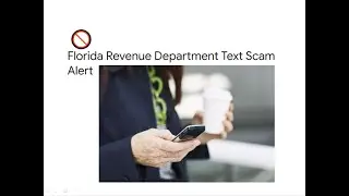 Florida Department of Revenue Text Scam || 5 Steps To Save Yourself