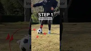 ⚽️ Inside Flow Scissor #football #soccer #futebol #futbol #足球