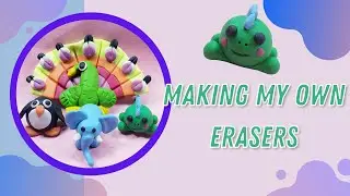 DIY Erasers - Trying out a Clay Eraser Kit