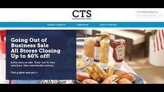 Christmas Tree Shops Liquidation Update #2