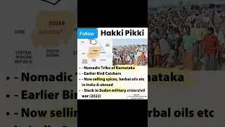 Hakki Pikki Tribe of Karnataka Stuck in Sudan military crisis/civil war (2023) #sudan #crisis