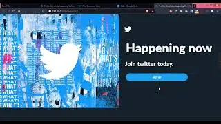 Twitter Login Page Clone - HTML & CSS