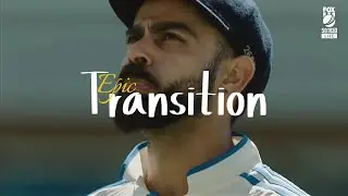 🔴VIRAT KOHLI X THE EPIC TRANSITION ⚡️|| 4K60FPS ✨|| Perfect Beat Sync 🥶||cricksnap🔴