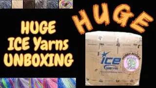 🧶 Huge ICE Yarns Unboxing for Hobby Rocks | Crochet Rocks 🧶