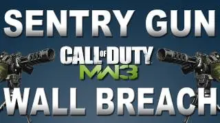 Modern Warfare 3: трюк с пробитием стены турелью