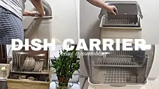 Dish Carrier / Dish Drainer UNBOXING & ASSEMBLING | Serokz Vlog