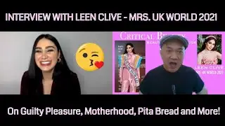 Interview With Leen Clive - Mrs. UK World 2021
