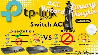 CS5: ACL коммутатора TP Link Omada: ожидание и реальность. Два совета, как сделать сложный сценар...