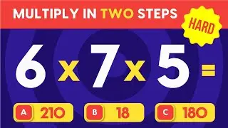 Hard Multiplication Problems | Math Quiz Hard | Can You Solve ALL?
