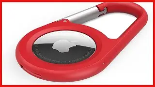 Secure Your AirTag with Confidence Durable Holder with Carabiner02322314