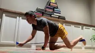 Posterior chain strengthening with core stability