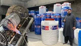 Production Of Plastic Water Tanks Factory Complete Process || Manufacturing Water Tanks