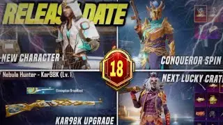 🔥New Character - Laith Release Date | NEXT Lucky Crate | Kar98K UPGRADE | Conqueror SPIN Leaks!