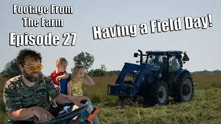 Кадры с фермы: Эпизод 27 &mdash; Дети, хаос и сломанный пресс-подборщик! 😂👨&zwj;🌾#drpol #farmlife