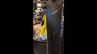 Danger Test Run: 47-inch Wall-Mounted Prop on XAG P80/V40 with A40 75KV Motor & 200A ESC