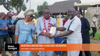 NIGERIAN BREWERIES ОТМЕЧАЕТ СТАРЫХ СОТРУДНИКОВ ПИВОВАРНИ AMA | НАГРАДЫ ЗА ВЫСЛУЖИВАНИЕ 2025 ГОДА