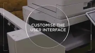 imageRUNNER ADVANCE DX - How to personalise the Home user interface on your MFP