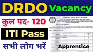DRDO Vacancy 2022