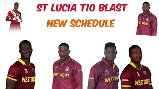 ST Lucia T10 Premier League | Good News | Tournament  New Start Date | All Teams | Key Players
