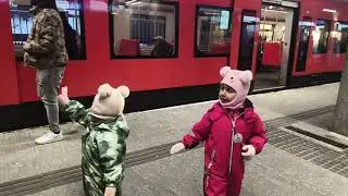 Kontula Metro Surprise! Ayat & Zahra&rsquo;s First Reaction | Finland Daily Vlog