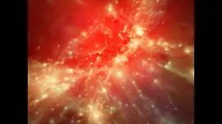 Early Evolution Of Galaxy Cluster (Visualizing Temperature) [720p]