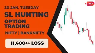 Live Intraday Options Trading | Nifty BankNifty Options | SL Hunting | Pro Charter