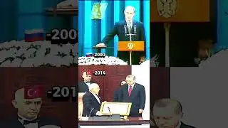 Putin and Erdogan two world leaders and their inaguration dates #russia #turkey #putin #erdoğan
