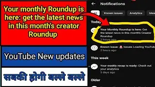Your Monthly Roundup Is Here 😱 get the latest news in this month's creator Roundup