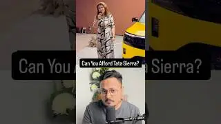 Can You Afford Tata Sierra? Most Value For Money Variant | Tata Sierra Pure Diesel Variant #shorts