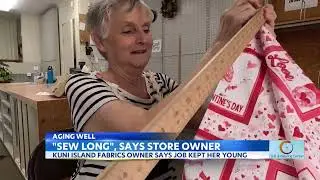 23 5 2 KITV Aging Well Kuni Island Fabrics' owner says sewing is so social, it kept her engaged
