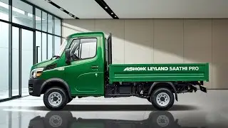 2026 Ashok Leyland Saathi Pro👑🇮🇳😱 Mini Truck Review Green Colour | Mileage, Price & Performance🇮🇳👑👑