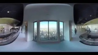 OUE Skyspace - 360 degree view