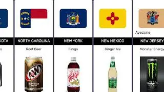 🥤 Most Famous Soft Drink in Every US State | You&rsquo;ll Be Surprised!