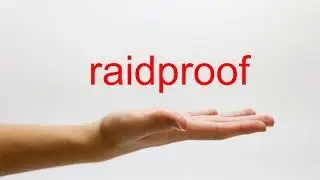 How to Pronounce raidproof - American English