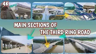 4K Which areas does the Third Ring Road pass through?
